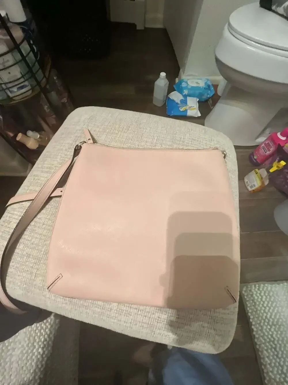 Kate Spade New York Laurel Way Rima Pink Leather Crossbody Bag